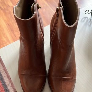 Brown booties